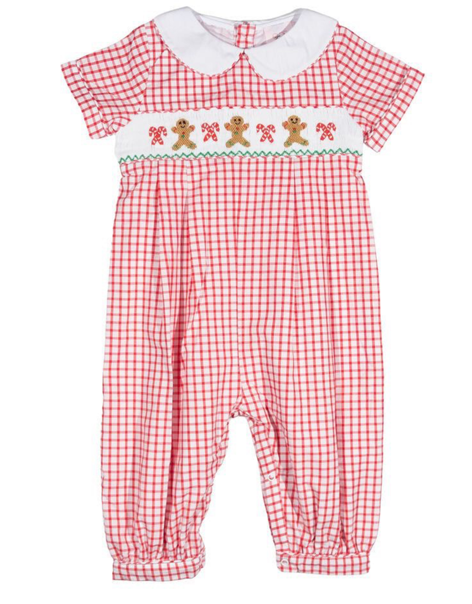 Teeta Teeta Rhett Romper Gingerbread