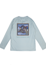 South Bound SBound LS Performance Tee 4360 Duck Stamp