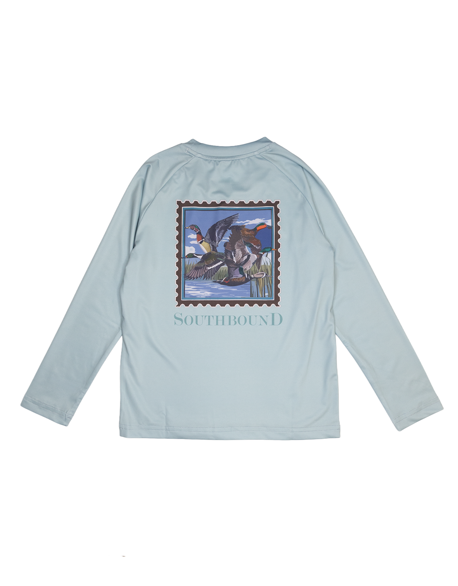 South Bound SBound LS Performance Tee 4360 Duck Stamp