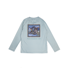 South Bound Long Sleeve Performance Tee Duck Stamp