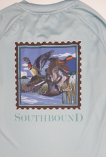 South Bound SBound LS Performance Tee 4360 Duck Stamp