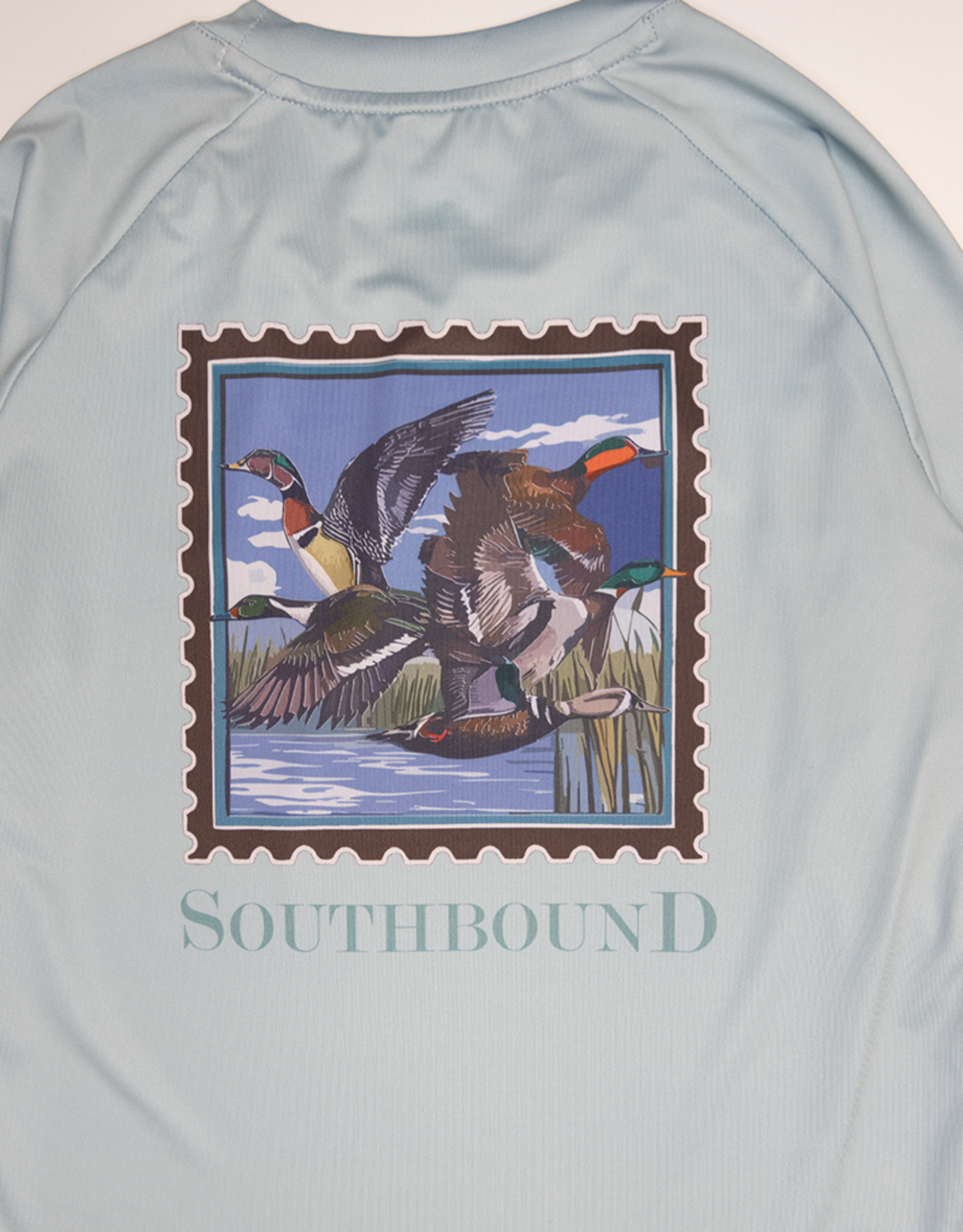 South Bound SBound LS Performance Tee 4360 Duck Stamp