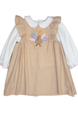 Petit Ami 3-4004 Turkey Applique Dress