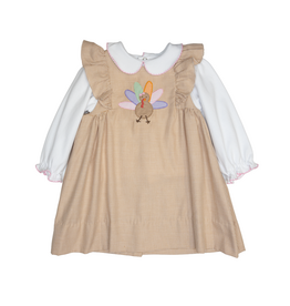 Petit Ami Turkey Applique Dress