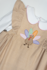 Petit Ami 3-4004 Turkey Applique Dress