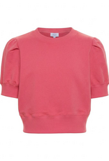 Pleat Riley Sweatshirt Coral