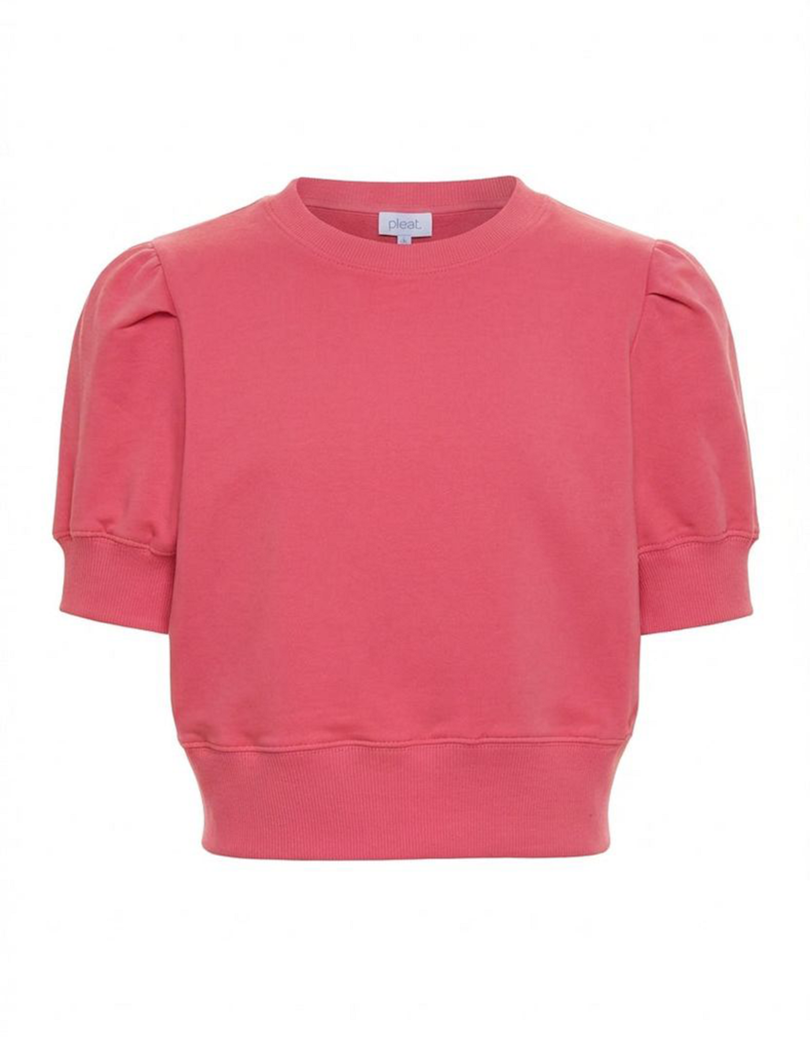 Pleat Riley Sweatshirt Coral