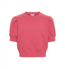 Pleat Riley Sweatshirt Coral
