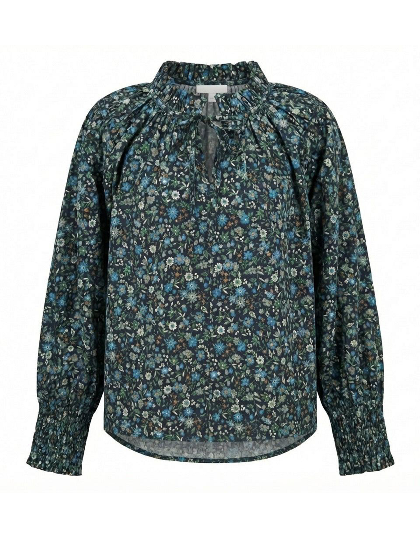 Pleat Blair Blouse Twilight Floral