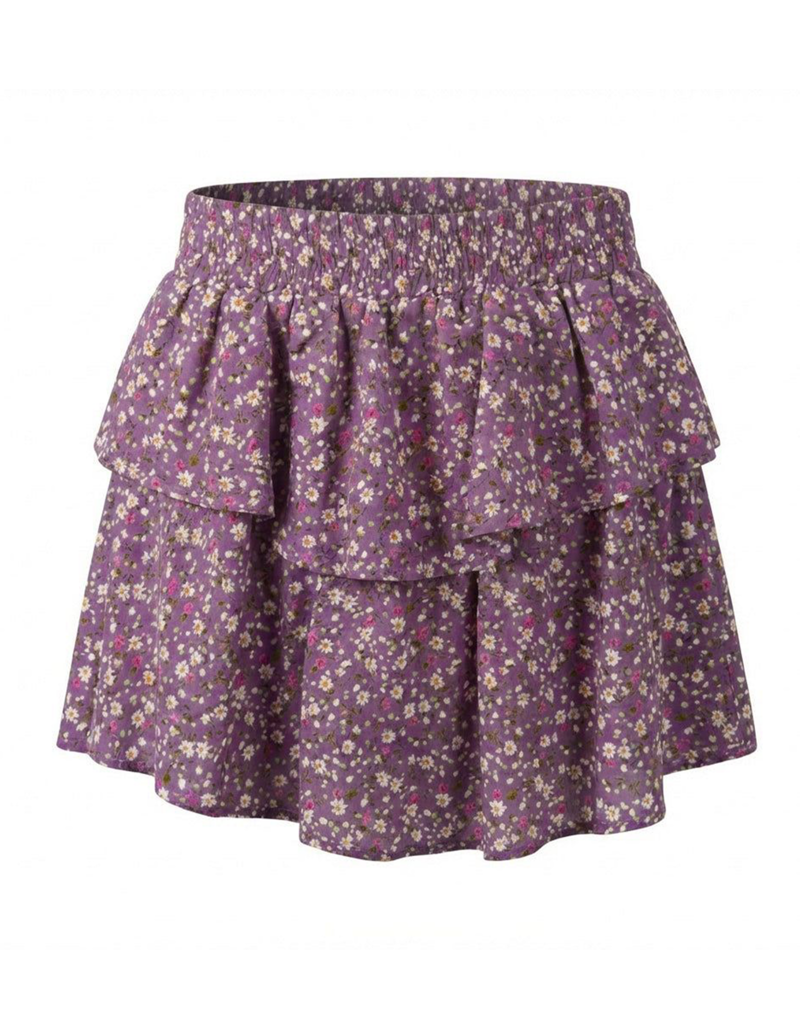 Pleat Parker Skort Violet Fleur