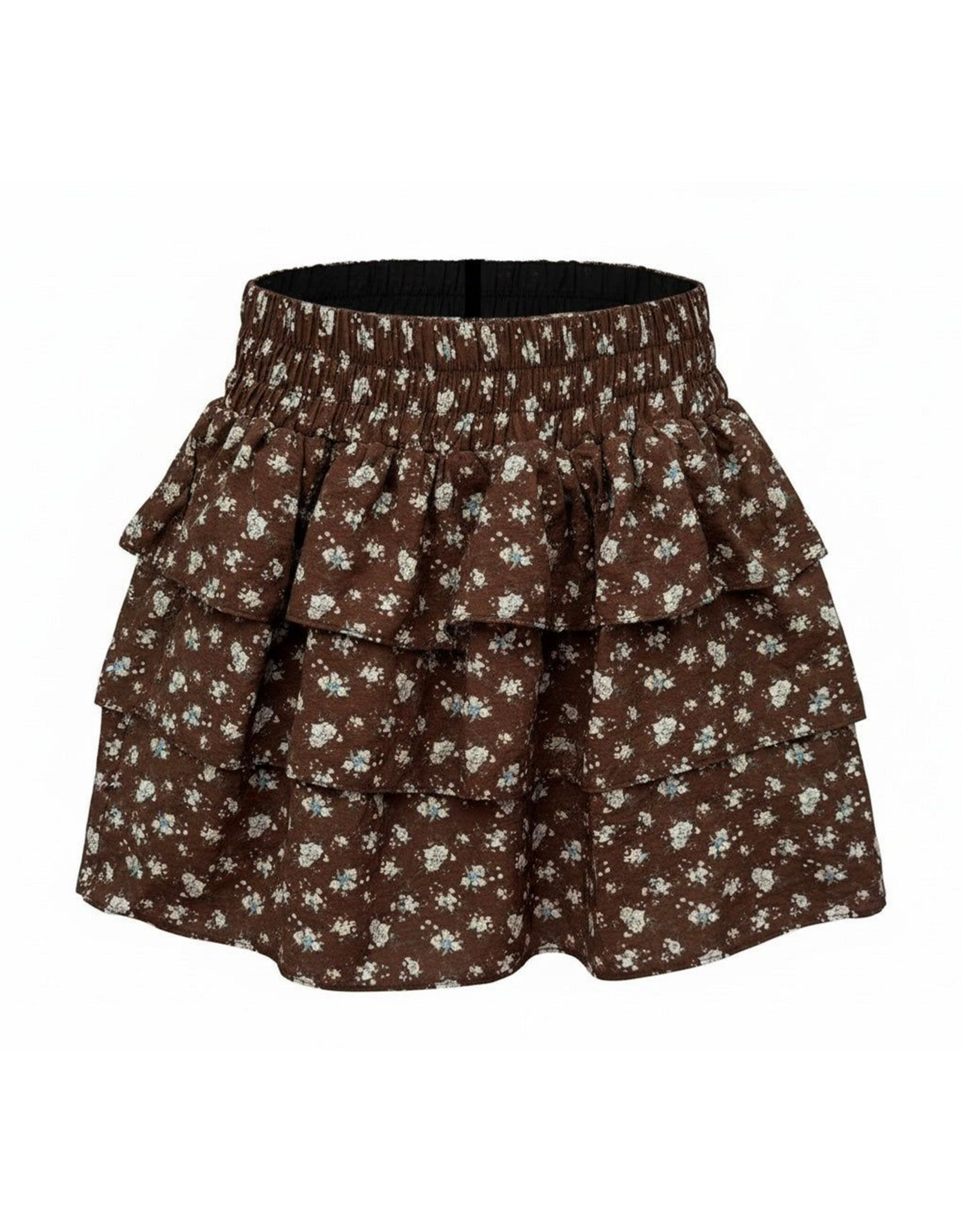 Pleat Abby Skort Espresso Bouquets