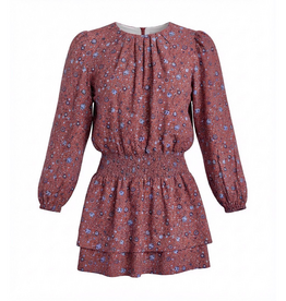 Pleat Ruby Dress Amber Floral