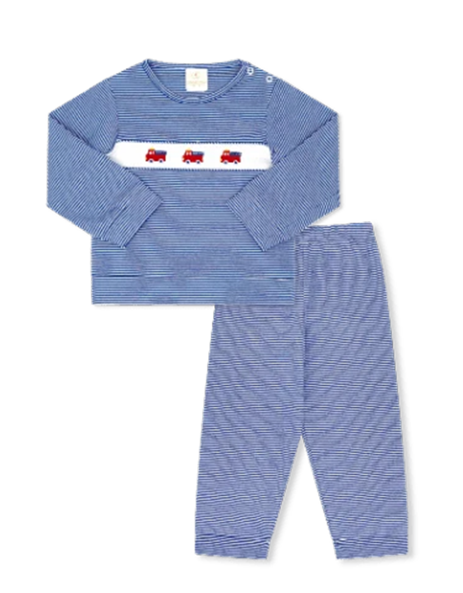 Lullaby Set Bayou Play Set Royal MIni stripe Firetruck