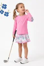 Set Athleisure Kylie LS Tee Flamingo Pink Baton Rouge Blooms