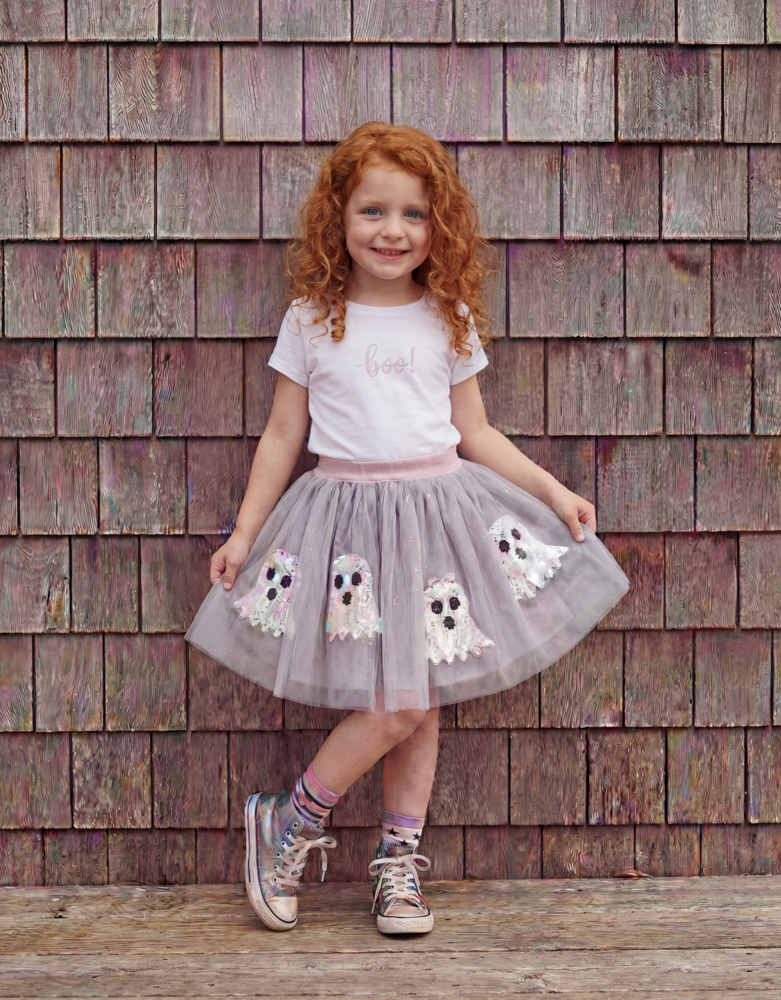 GreatPretenders 42005 Glam Ghost Skirt 4-6 year