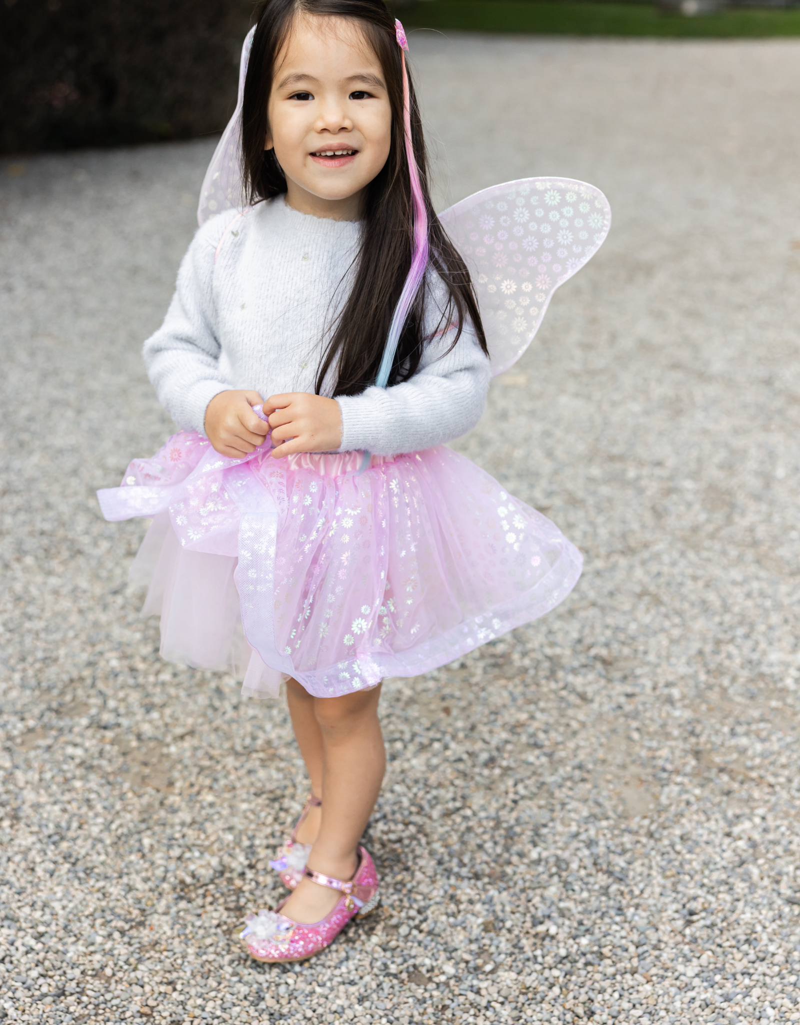 GreatPretenders 418 Crazy for Daisies Tutu Wand Wing Set  4-6 year