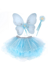 GreatPretenders 4140 Iridescent Celestial Fairy Wings Tutu Wand 4-6 year