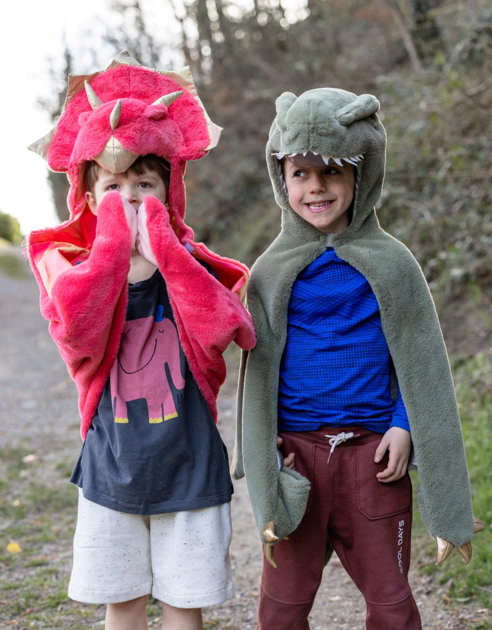 GreatPretenders 5880 Triceratops Red Cuddle Cape