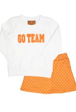 Millie Jay 622 Go Team Skort Set Orange