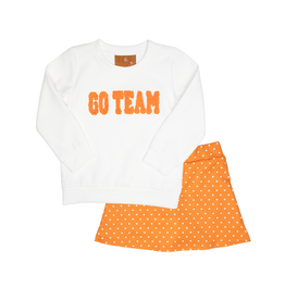 Millie Jay Go Team Skort Set Orange