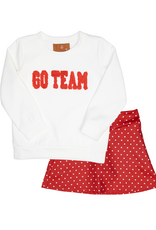 Millie Jay 621 Go Team Skort Set Red