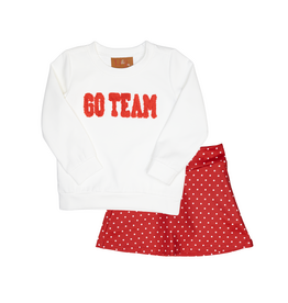 Millie Jay Go Team Skort Set Red