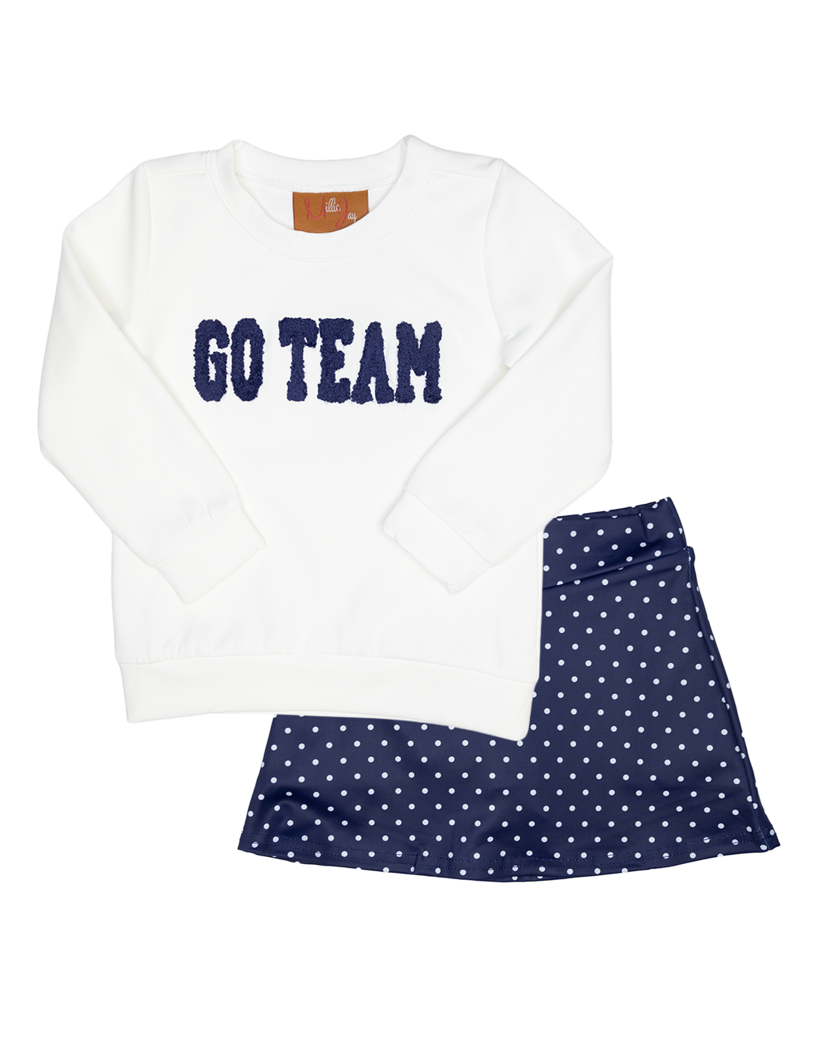 Millie Jay 620 Go Team Skort Set Navy