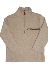Millie Jay 668 Kingston 1/4 Zip Pullover Tan