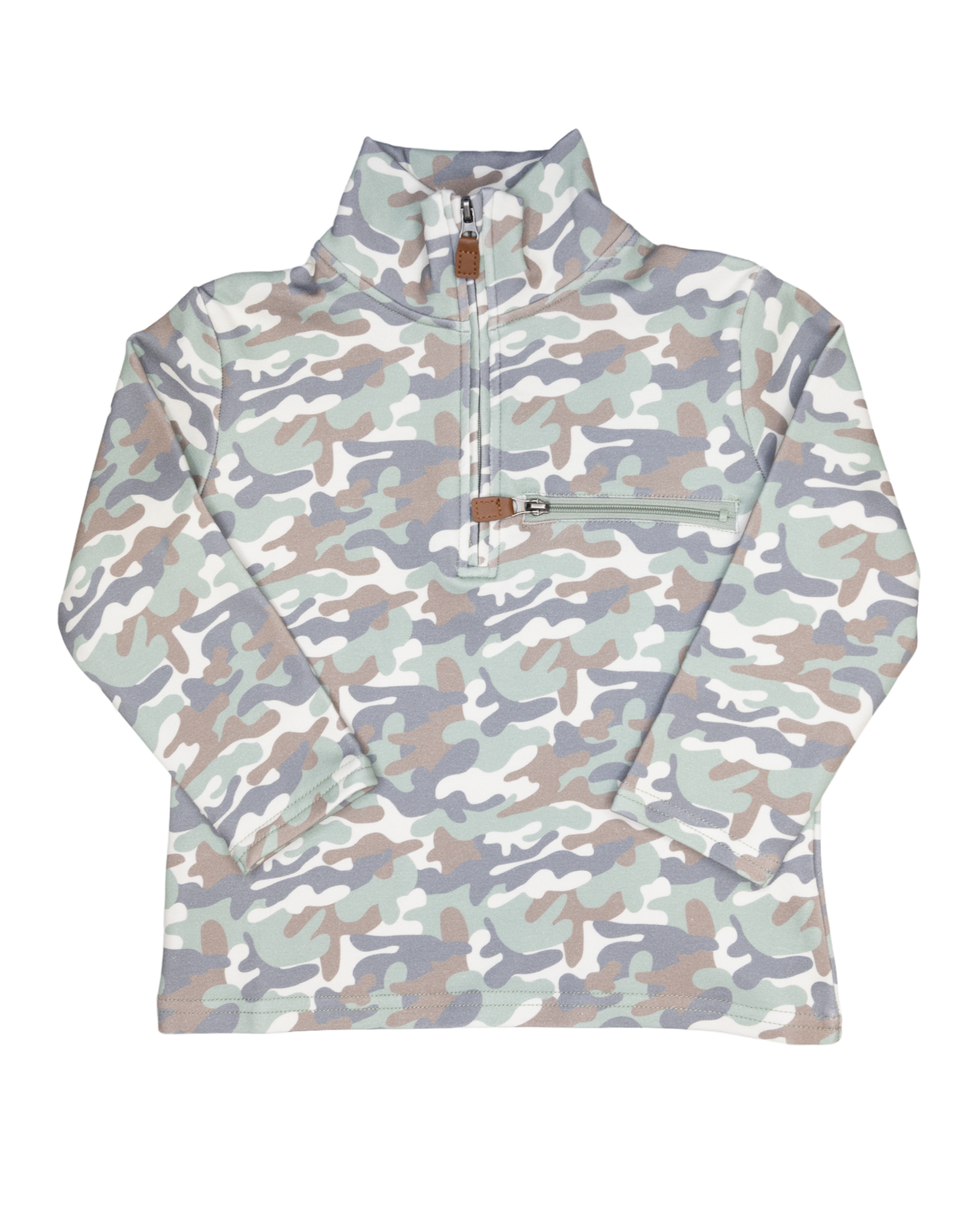 Millie Jay 669 Kingston 1/4 Zip Pullover Camo