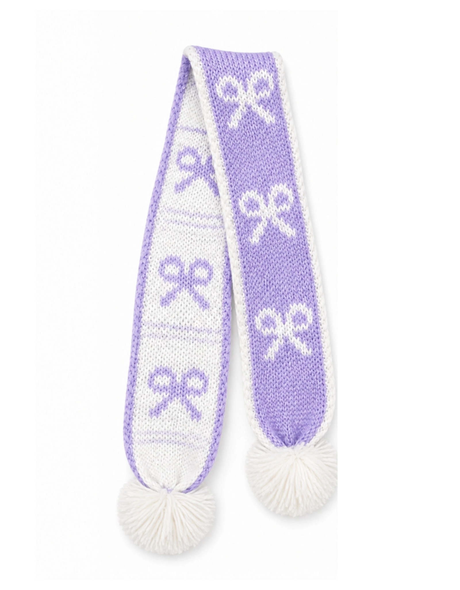 Bits & Bows BB Lavender Bows Scarf
