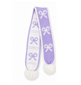 Bits & Bows Lavender Bows Scarf