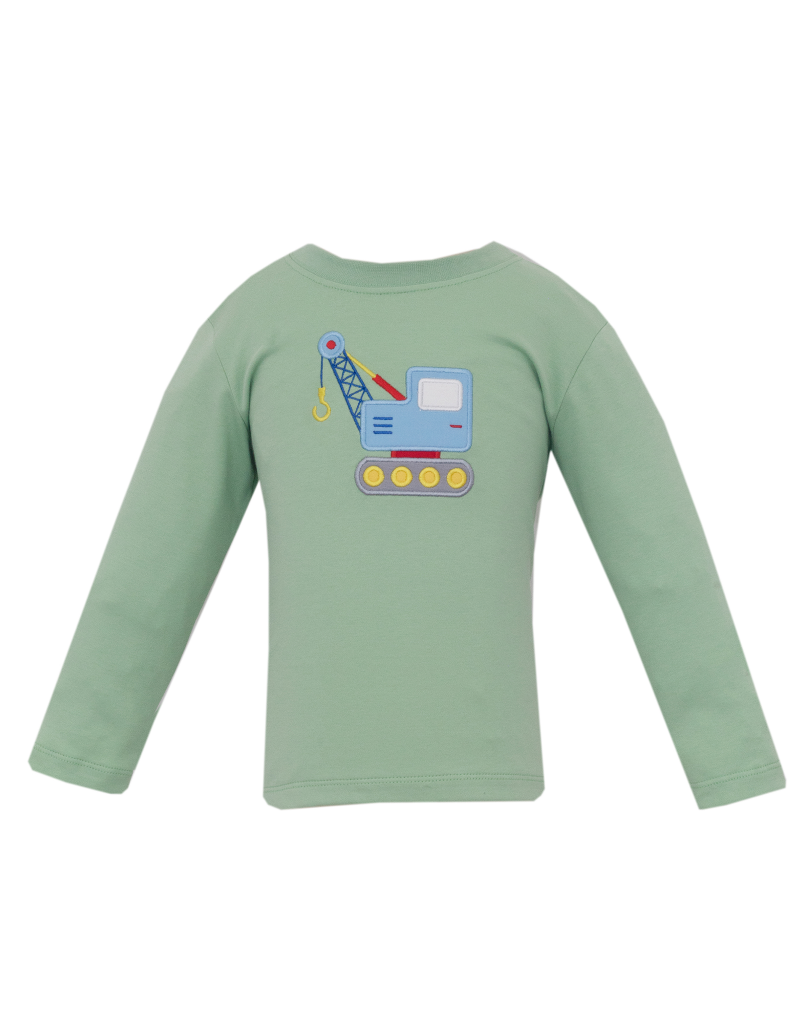 Claire and Charlie 5066PL Crane Applique Shirt