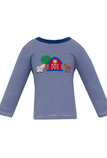 Claire and Charlie 5067 Farm Applique Shirt