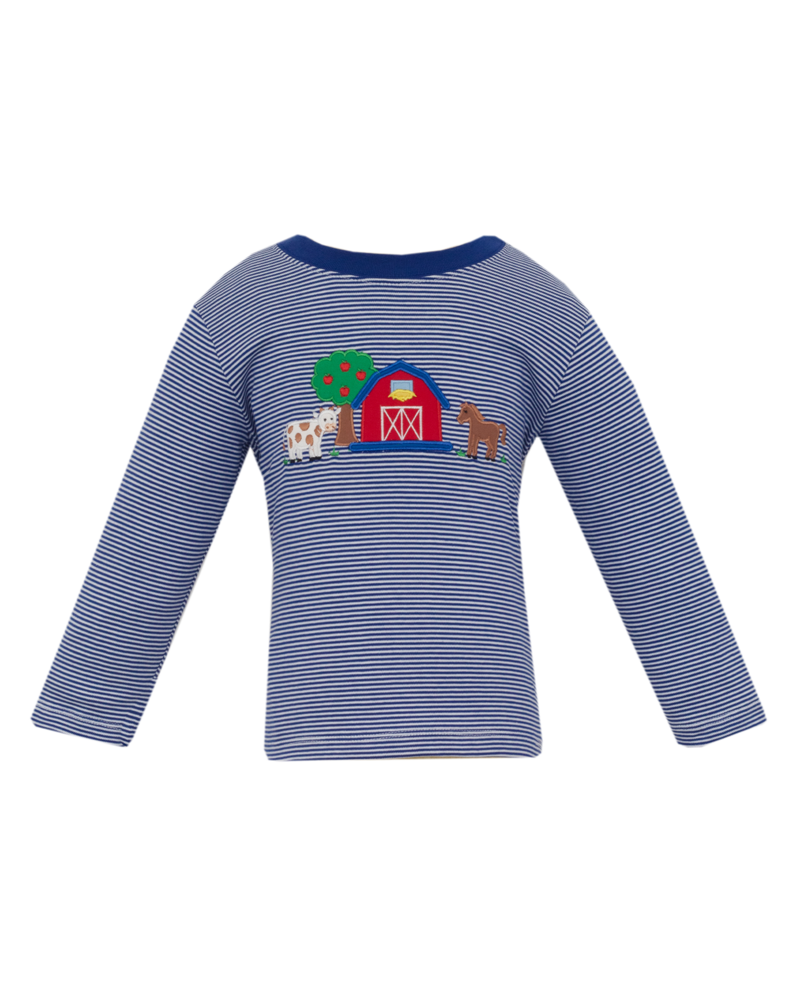 Claire and Charlie 5067 Farm Applique Shirt