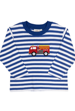 Luigi F26 Royal Stripe Firetruck Shirt