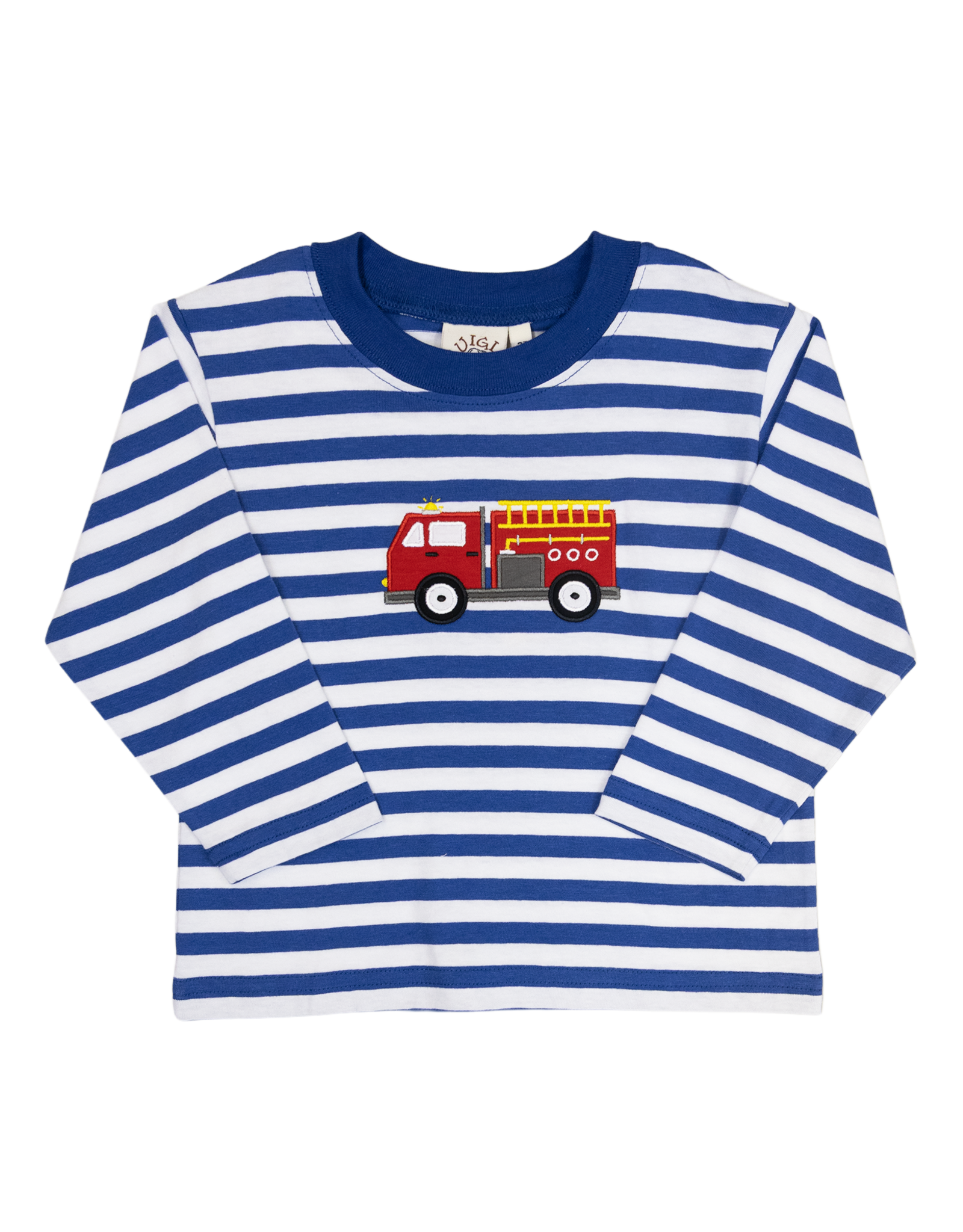 Luigi F26 Royal Stripe Firetruck Shirt