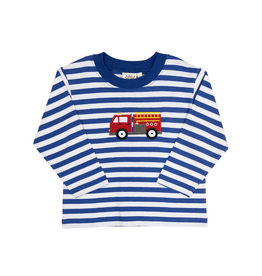 Luigi Royal Stripe Firetruck Shirt