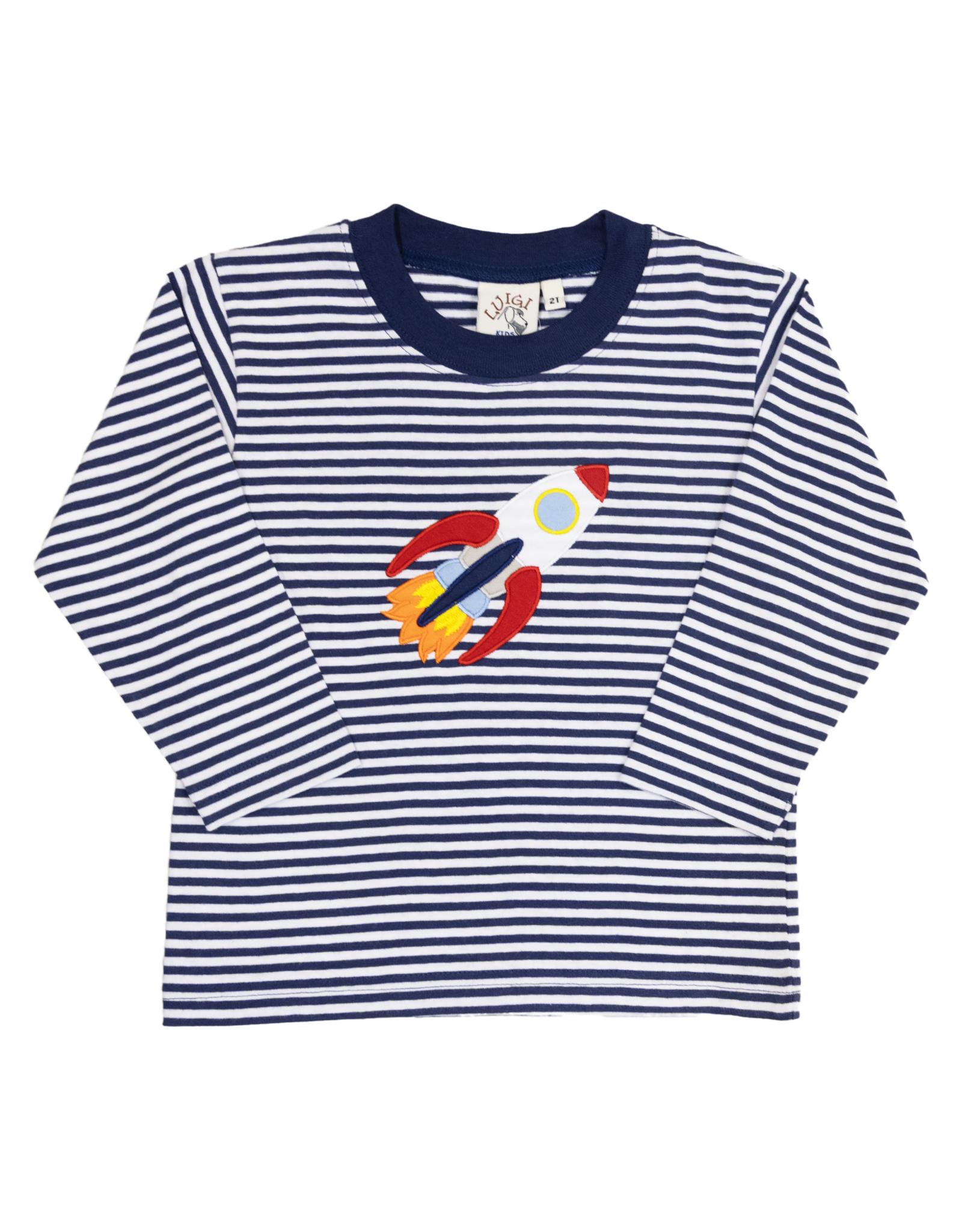 Luigi F26 Royal Stripe Rocket Shirt
