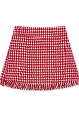 Set Proper Kensington Fringe Skirt Hartford Houndstooth