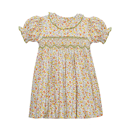 Remember Nguyen Yellow Flower Juliette Dress