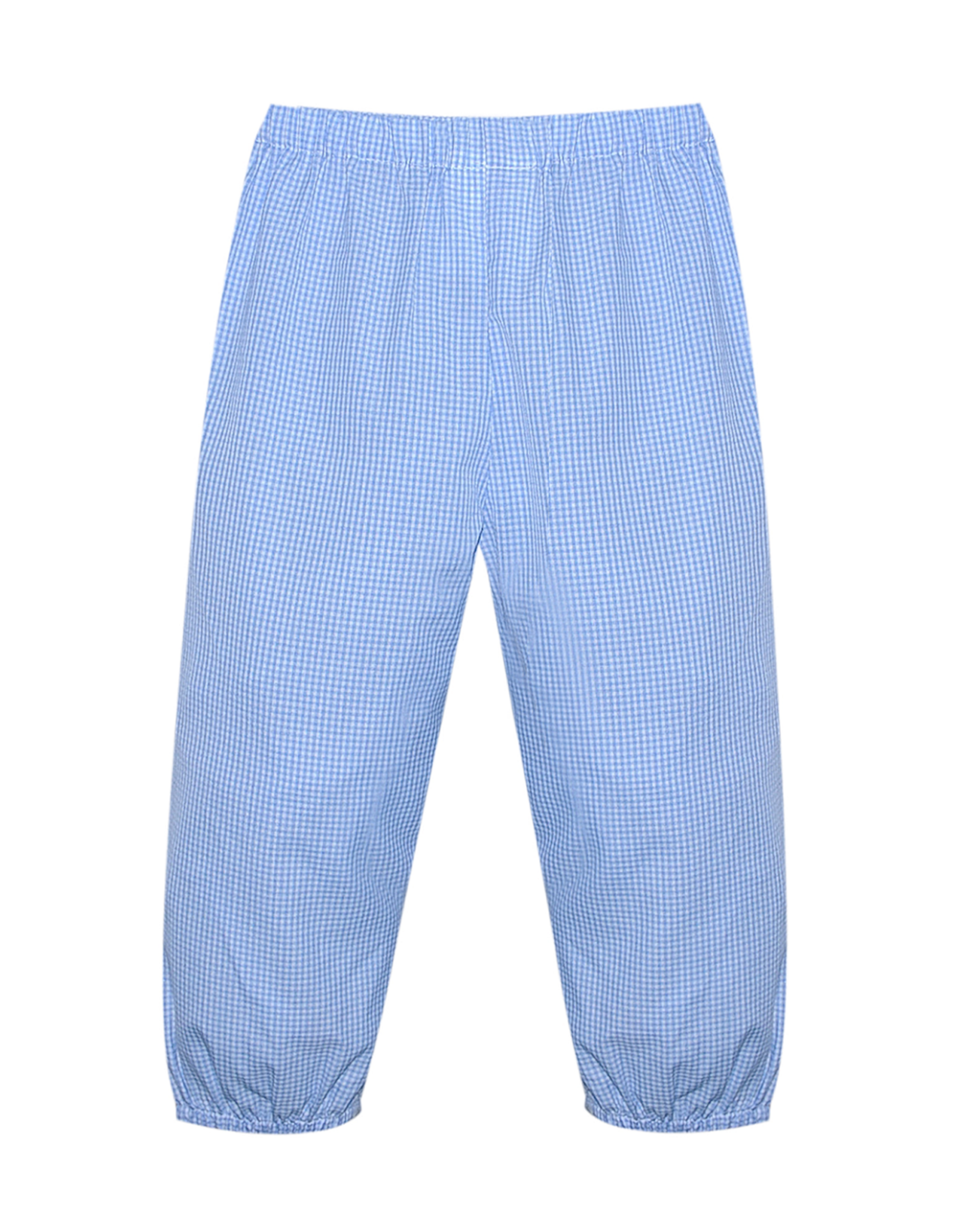 Remember Nguyen Logan Bloomer Pant Blue Gingham