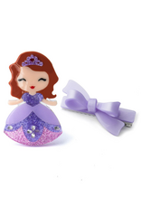 Lilies & Roses LR Alligator Clips Cute Doll Orchid AC078-15-035-13B