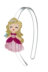 Lilies & Roses LR Headband Cute Doll Light Pink Dress H078-3