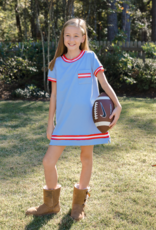Set Proper Landry Dress Game Day Blue