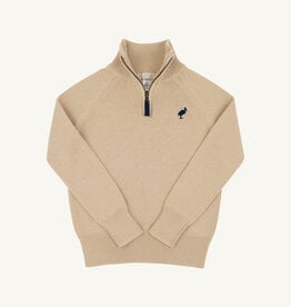 TBBC Hayden Half Zip Sweater Keeneland Khaki/Navy