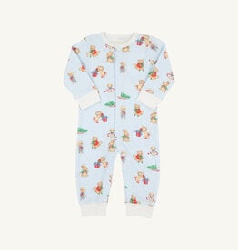 TBBC Paxton Playsuit Christmastime Cuties BLUE