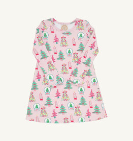TBBC Long Sleeve Polly Play Dress Christmas  Coloring Contest