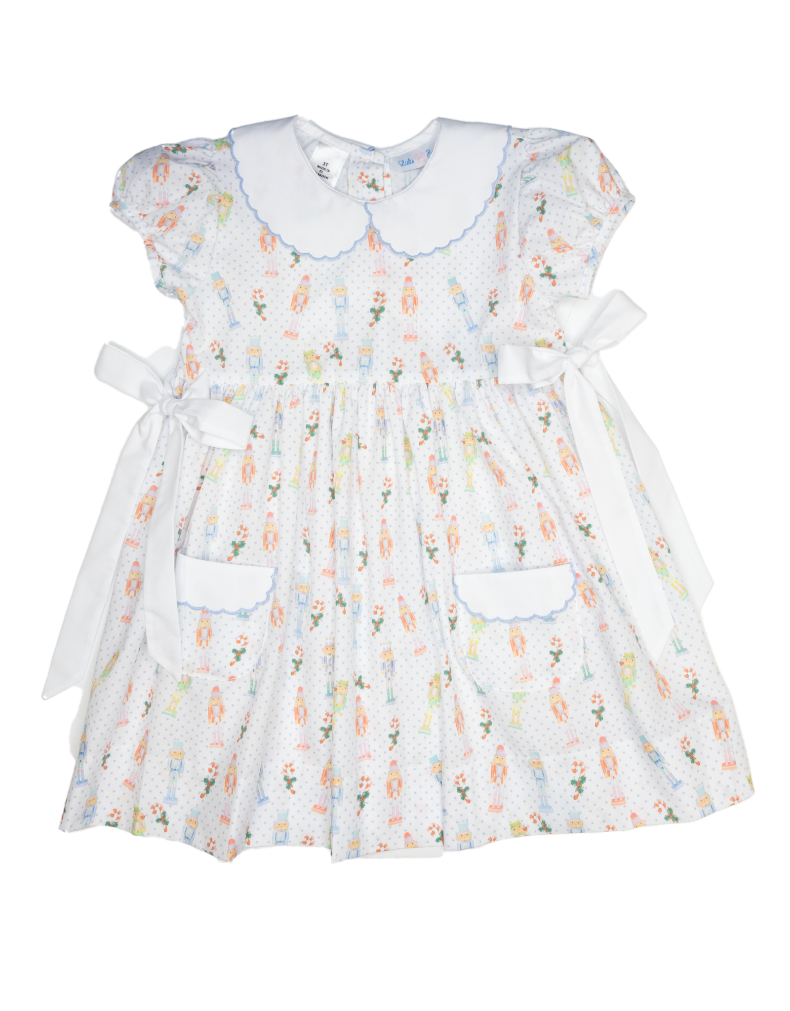 Lulu Bebe LBF26 Ashley Nutcracker Waist Dress