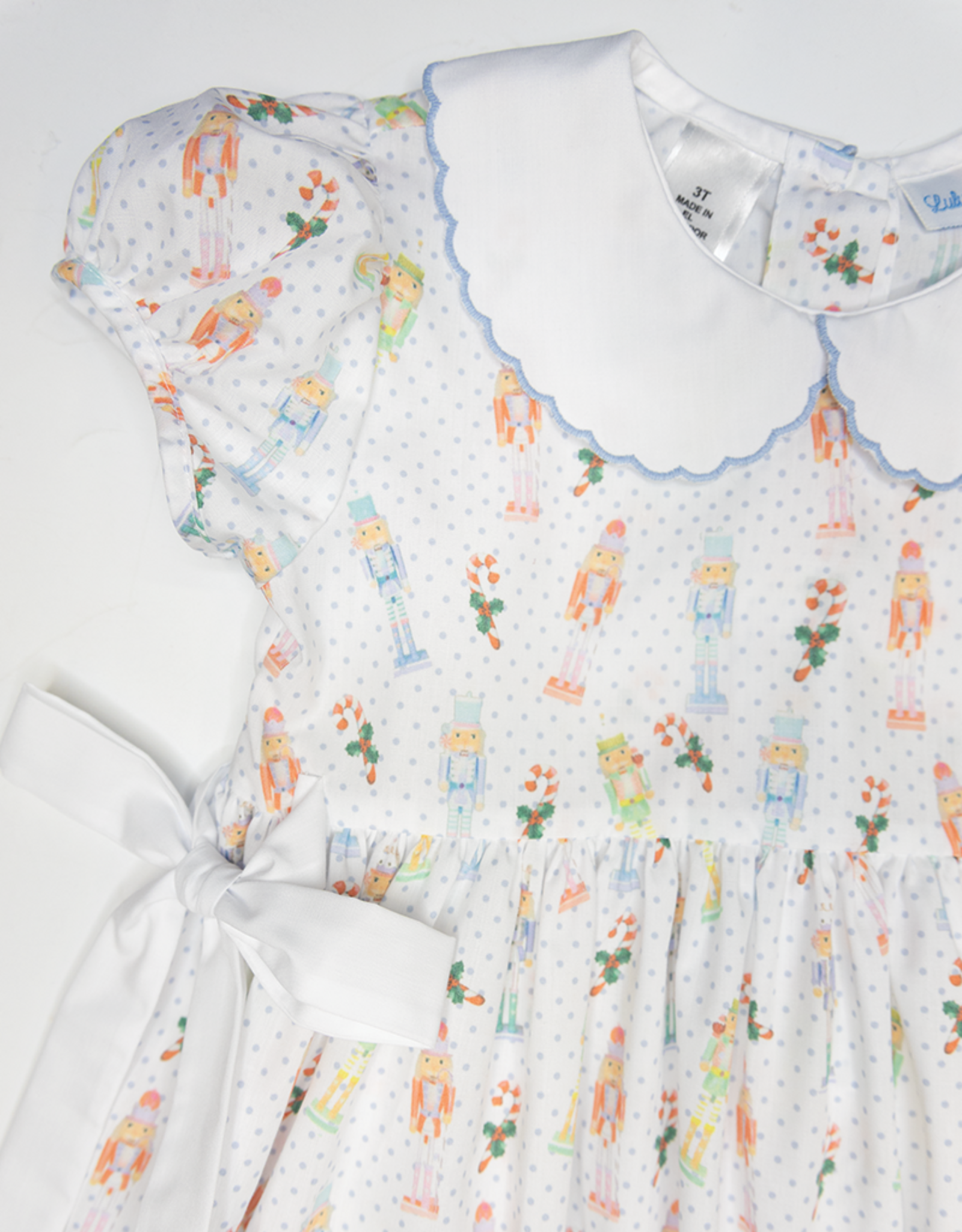 Lulu Bebe LBF26 Ashley Nutcracker Waist Dress