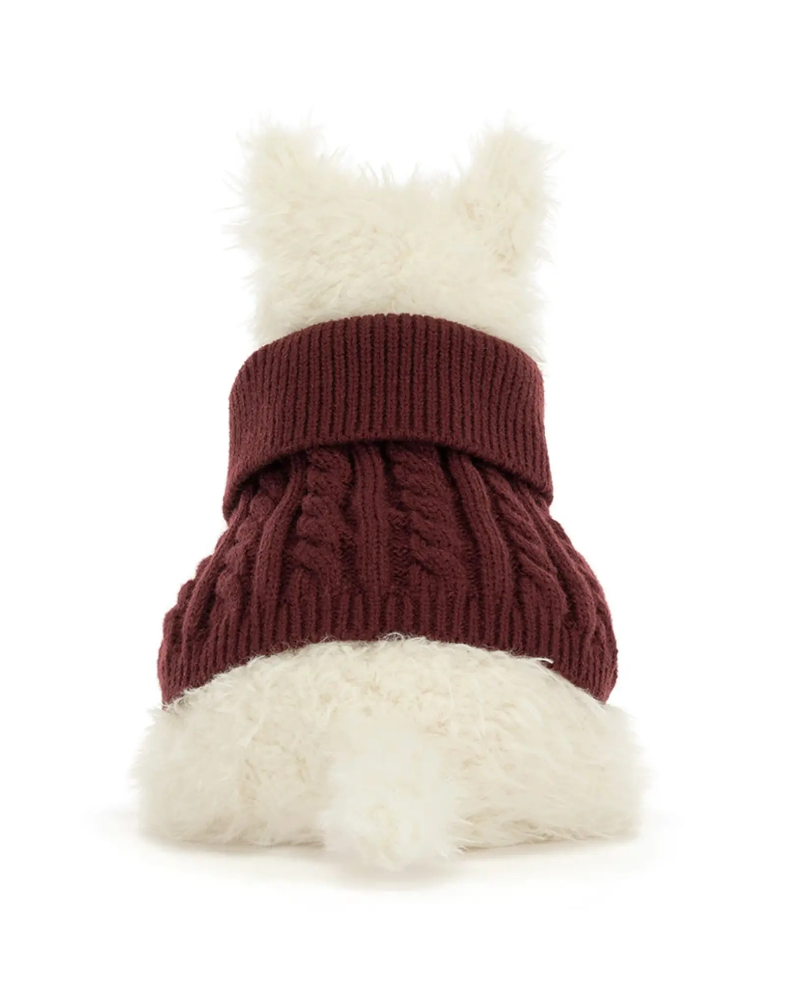 Jellycat Munro Scottie Dog Winter Jumper Outfit